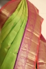 Traditional Contrast Wedding Kanjeevaram Silk Saree